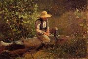 Winslow Homer The Whittling Boy oil painting picture wholesale